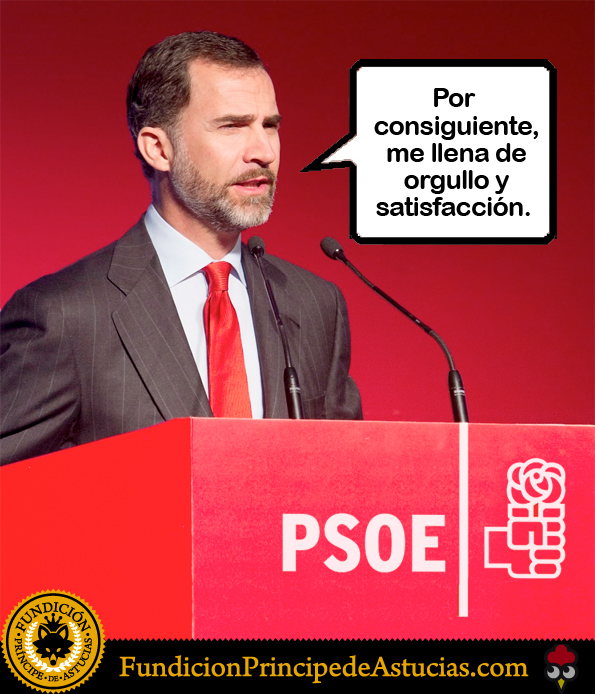 Gallota Felipe VI PSOE
